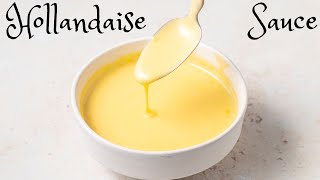 Hollandaise Sauce  Easy recipe to follow [upl. by Barbabas936]