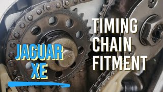 Jaguar XE Range Rover Timing Chain Fitment [upl. by Noisla]