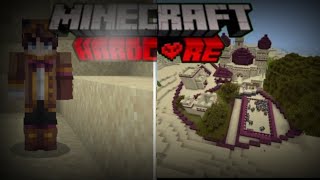 I Survived 50 Days In Desert Only World In Minecraft Hardcore Hindi [upl. by Neetsirk]