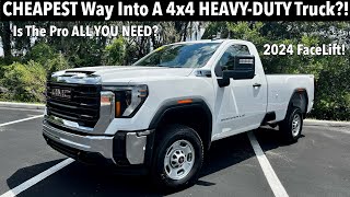 2024 GMC Sierra 2500 Pro TEST DRIVEFULL REVIEW [upl. by Ainatit520]