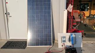 24 volt solar system for off grid cabin [upl. by Anuahc]