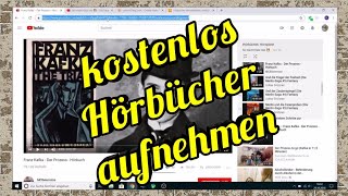 Audio mit PC aufnehmen  Hörbücher kopieren ohne zusätzliche App [upl. by Elianore]