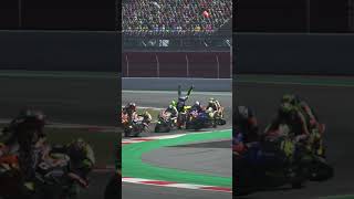 Rossi was hit by an opponent while cornering [upl. by Egas244]