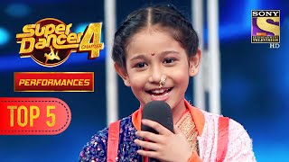 Florina के साथ Judges को करना है Dance  Super Dancer Chapter 4  Performance  Top 5 [upl. by Trubow]