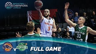 TsmokiMinsk BLR v Nanterre 92 FRA  Full Game  Basketball Champions League 201718 [upl. by Zendah]