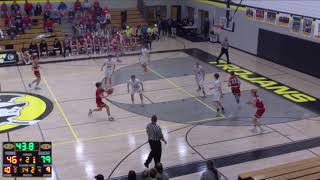 East Troy High School vs Edgerton High School Mens Varsity Basketball [upl. by Carli365]