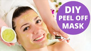 5 DIY Peel Off Masks to Try at Home for Healthy Looking Skin [upl. by Anot]