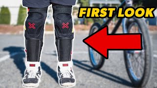 Fuse Delta 125 KneeShinAnkle Combo Pads Unboxing  First Ride [upl. by Nosnevets]