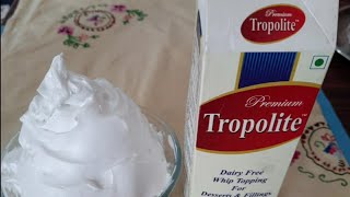 How to make whipped cream at homeHow to make perfect whipped creamTropolite Whipped cream frosting [upl. by Akyre164]