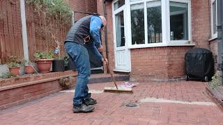 HOW TO RE SAND BLOCK PAVING [upl. by Eadwina]