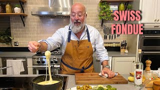 Andrew Zimmern Makes Classic Swiss Fondue [upl. by Michaela]