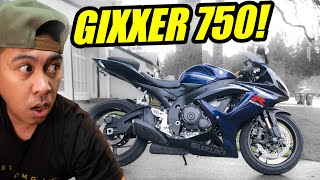 I BOUGHT A GIXXER SUZUKI GSXR 750 [upl. by Frear]