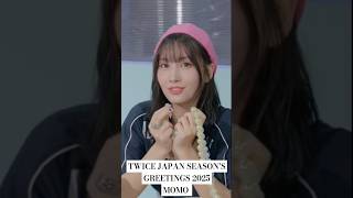 Momo SEASON’S GREETINGS 2025 twice twicemomo hiraimomo momotwice momoring japan [upl. by Lorak]