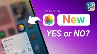 iOS 18 Photos App Redesigned Good or Bad How to Downgrade iOS 18 to iOS 17 [upl. by Ardnassac]