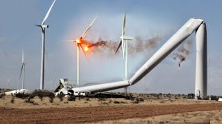 TOP 10 ACCIDENTES DE TURBINAS DE VIENTO GIGANTES [upl. by Bobker]