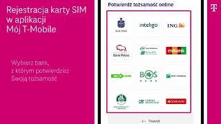 Rejestracja karty w aplikacji Mój TMobile [upl. by Ahsit]