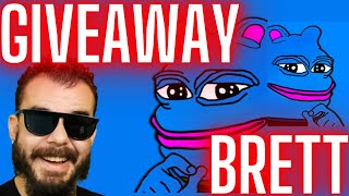 Brett Token On Eth  Memecoin Giveaway [upl. by Acisseg]