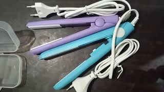 Mini Hair Straightener and mini Crimper shorts trending [upl. by Nerua]