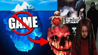 ICEBERG DARK DISTURBING amp CREEPY VIDEO GAME Explained [upl. by Nirek]