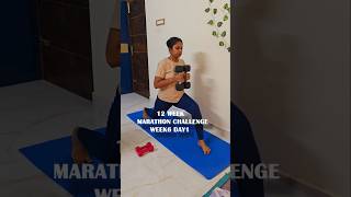 12WEEK MARATHON CHALLENGE Week6 DAY 1 NITHISHFAMILY minivlog weightlosstipstamil Fitness [upl. by Ceil965]