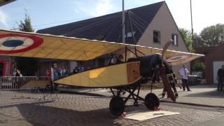 Morane Saulnier Type L quotParasolquot 2012 09 15 Poelkapelle [upl. by Nathaniel]