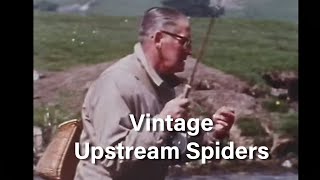 Vintage Upstream Wet Fly Fishing [upl. by Annahsirhc164]