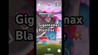 Gigantamax Blastoise in Pokemon Go 🔥 [upl. by Attemaj666]