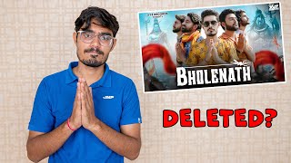 Our Bholenath Song DELETED I Need Your Support🙏🏻🙏🏻 [upl. by Ahsiekel]