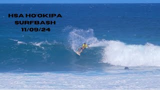 2024 HSA VISSLA HITECH LOPEZ HOOKIPA SURFBASH XXXV [upl. by Nerot]