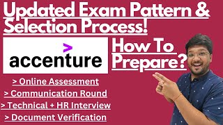 Accenture Updated Selection Process amp Exam Pattern  How To Crack Exam 🔥🔥 [upl. by Lilybelle]