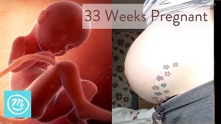 33 Weeks Pregnant What You Need To Know  Channel Mum [upl. by Cathyleen904]