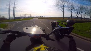 VijfHuizen BikeLife Meeting Zip 172cc POV PART 1 [upl. by Hareemas]