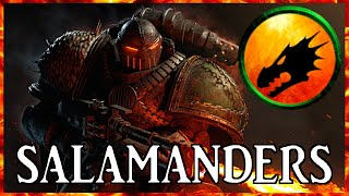 SALAMANDERS  Anvils of War  Warhammer 40k Lore [upl. by Alletsirhc]