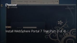 Install WebSphere Portal 7 Trial Part 3 of 4 [upl. by Aynahs]