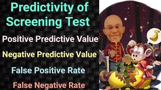 Predictivity of Screening Test  Positive Predictive Value  Negative Predictive Value  Arpit PSM [upl. by Harland]