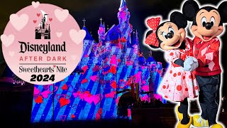 Disneyland Sweethearts Nite 2024  Tips Highlights Rare Characters  A Look Inside [upl. by Ecinnaj]