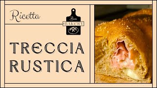 Treccia Rustica Integrale Facile 🌾🥨  Ricetta Passo Passo [upl. by Mari]