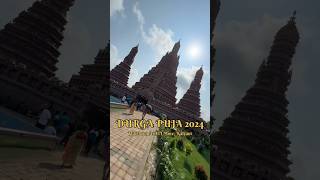 Wat Arun Temple At ITI More Kalyani  Durga Puja 2024 durgapuja2024 itimoredurgapuja ytshorts [upl. by Aifas]