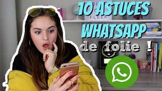 10 ASTUCES WHATSAPP À CONNAITRE ABSOLUMENT [upl. by Airdnas]