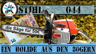 💶50 € Kettensäge🔧STIHL 044 🔧VORSTELLUNG 🔧 INSTANDSETZUNG 🔧 TEST👍 [upl. by Yznil91]