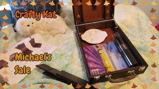 AMAZING Michaels SALEEasel Art Box [upl. by Ardnekal318]