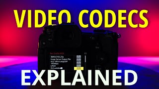 VIDEO CODECS explained with GH6 G9 examples [upl. by Naitsyrk288]