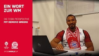 📣 EIN WORT ZUR WM  FCBBPerspektive mit Demond Greene  FC Bayern Basketball  FIBA World Cup 2019 [upl. by Ahsinit]