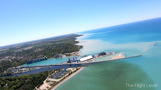 The Largest Salt Mine in the World  History and In Flight Videography at Goderich [upl. by Anawd]