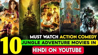 Top 10 New Jungle Adventure Movies In Hindi Dubbed  New Jungle Adventure Movies in Hindi 2024 [upl. by Akisey]