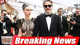 Joaquin Phoenix addresses Rooney Mara as wife sparks marriage rumours [upl. by Kroo]