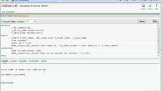 Oracle PLSQL  Express Tour of PLSQL [upl. by Pillyhp]