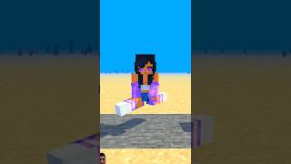 minecraft aphmau noob herobrine steve challenge minecraftmemes animation memes trending [upl. by Airetahs]