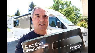 RV Mirror Dash Camera Installation [upl. by Aliuqat]