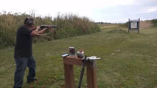 IAC M97 Trench Gun slam fire [upl. by Ahsenac]